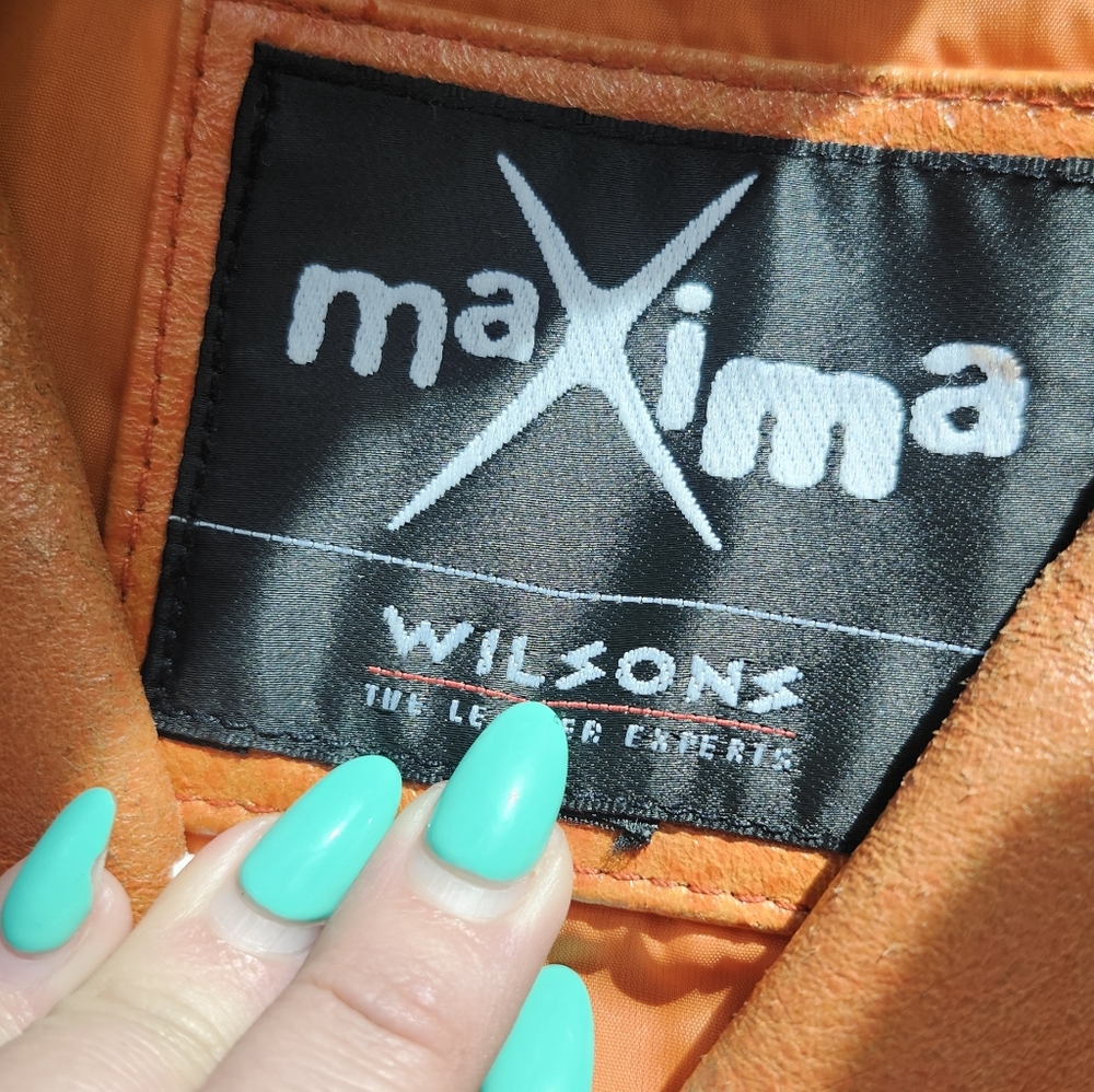 Wilsons Leather Maxima Button-Front Jacket in Cog… - image 6